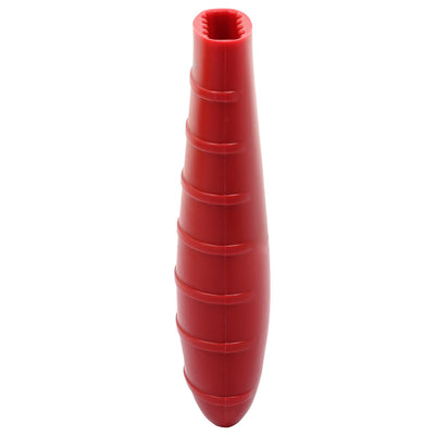 Suporte de alça quente de silicone, pegador de panela (vermelho extra grosso), punho de manga, capa de alça